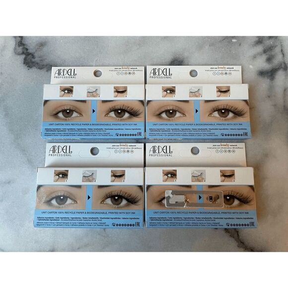 Ardell Light As Air Weightless Lashes Style 523 Lot of 4 - Picture 2 of 2
